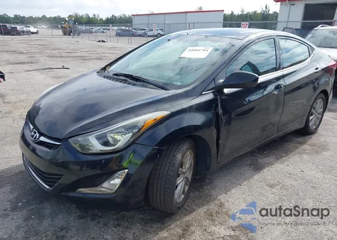 2015 Hyundai Elantra Se from USA, damaged, VIN 5NPDH4AE5FH605946